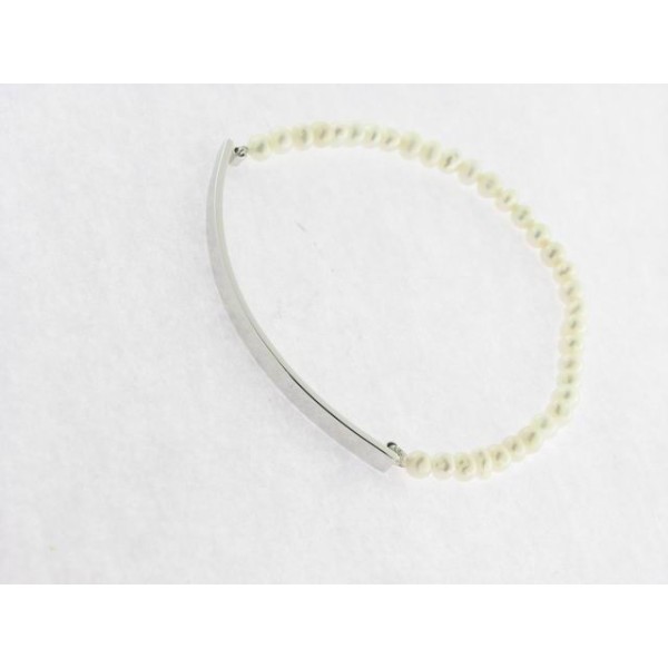 Luxenter pulsera plataperlas