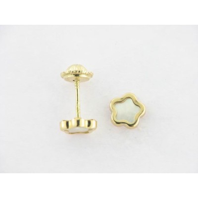 Pendientes Oro Nacar