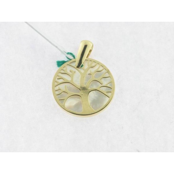Colgante Oro Nacar Arbol Vida