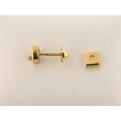 Pendientes Oro Diamantes
