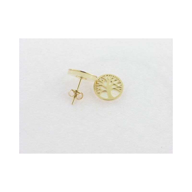 Pendientes Oro Nacar