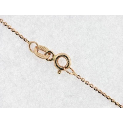 Cadena Oro Rosa 42 Cm