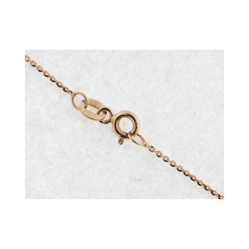 Cadena Oro Rosa 42 Cm