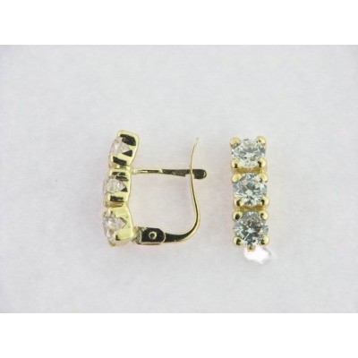 Pendientes Oro Piedras
