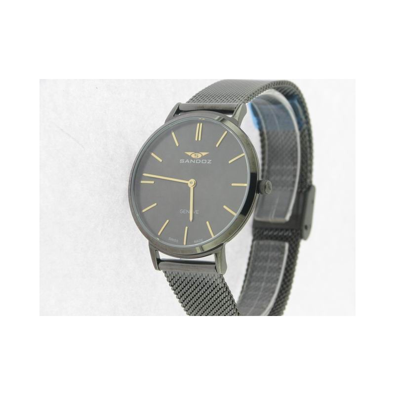 Sandoz Agujas Acero Negro