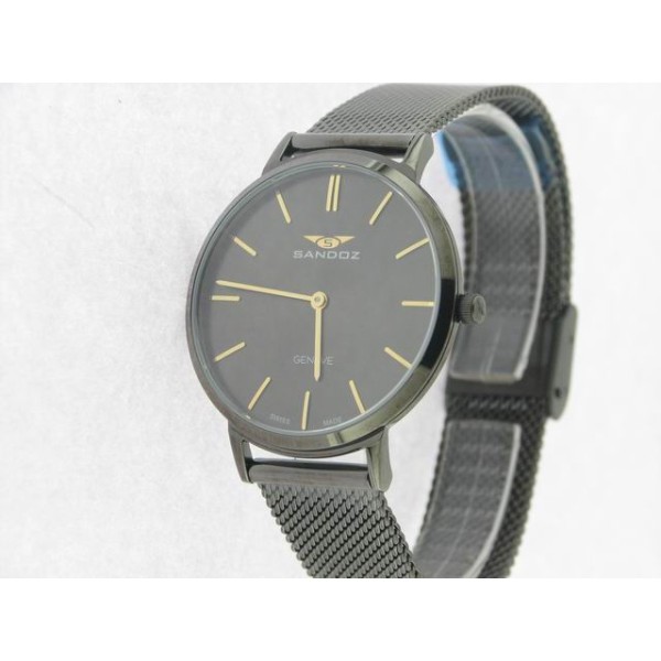 Sandoz Agujas Acero Negro