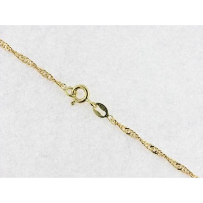 Cadena Oro 50 cm Singapour