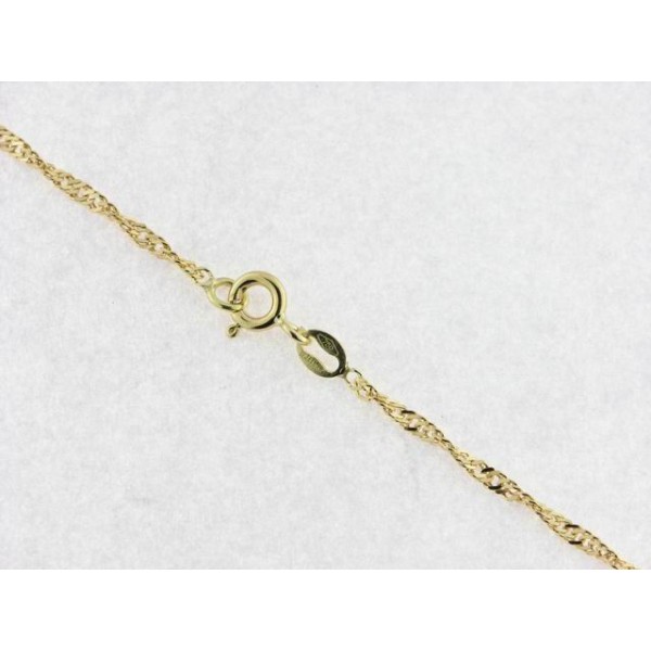 Cadena Oro 50 cm Singapour