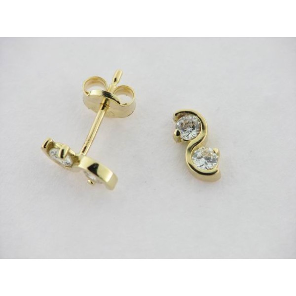 Pendientes Oro Piedras