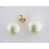 Pendientes Oro Perla 11 mm
