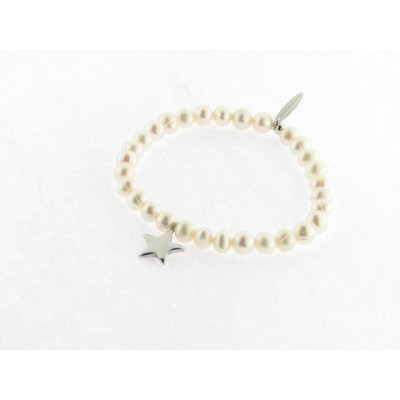 Viceroy pulsera perlas plata