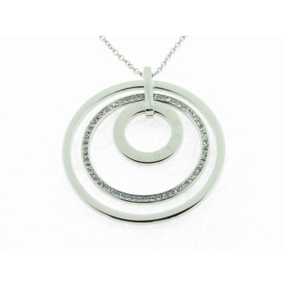 Lotus Colgante Acero Piedras