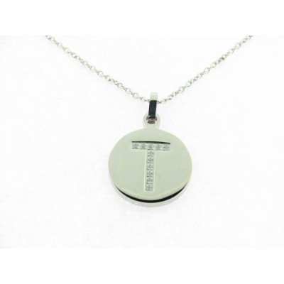 Viceroy colgante " t " acero piedras