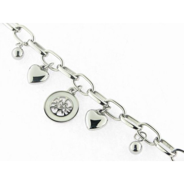 Viceroy pulsera acero madreperla