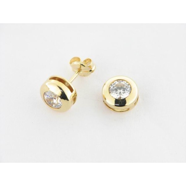 Pendientes Oro Piedra