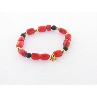 Pulsera Plata Chapada en Oro