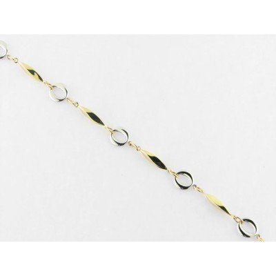 Pulsera Oro Bicolor