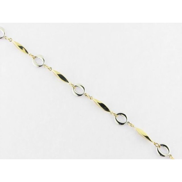 Pulsera Oro Bicolor