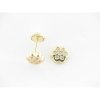 Pendientes Oro Piedras