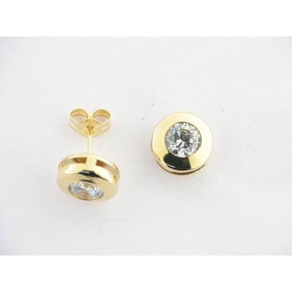 Pendientes Oro Piedra