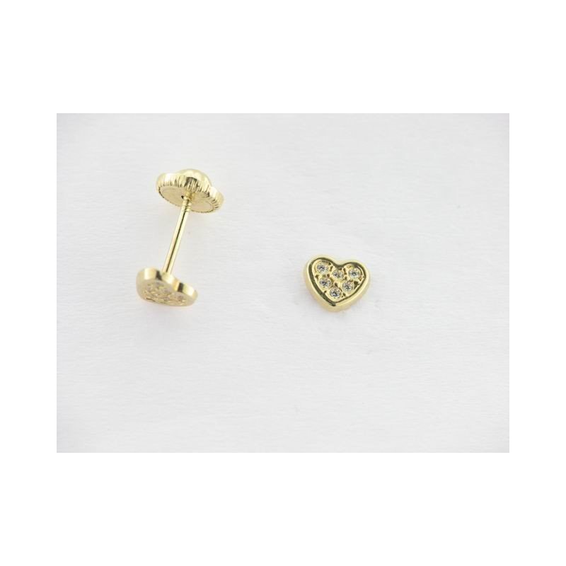 Pendientes Oro Piedras