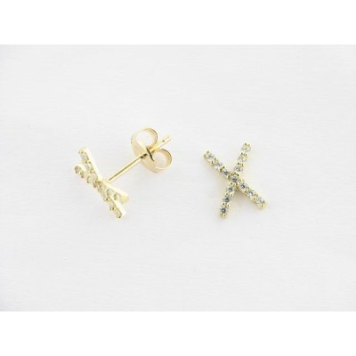 Pendientes Oro Piedras