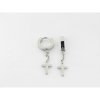 Lotus Pendientes Aro Acero