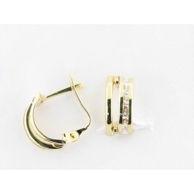 Pendientes Oro Piedras