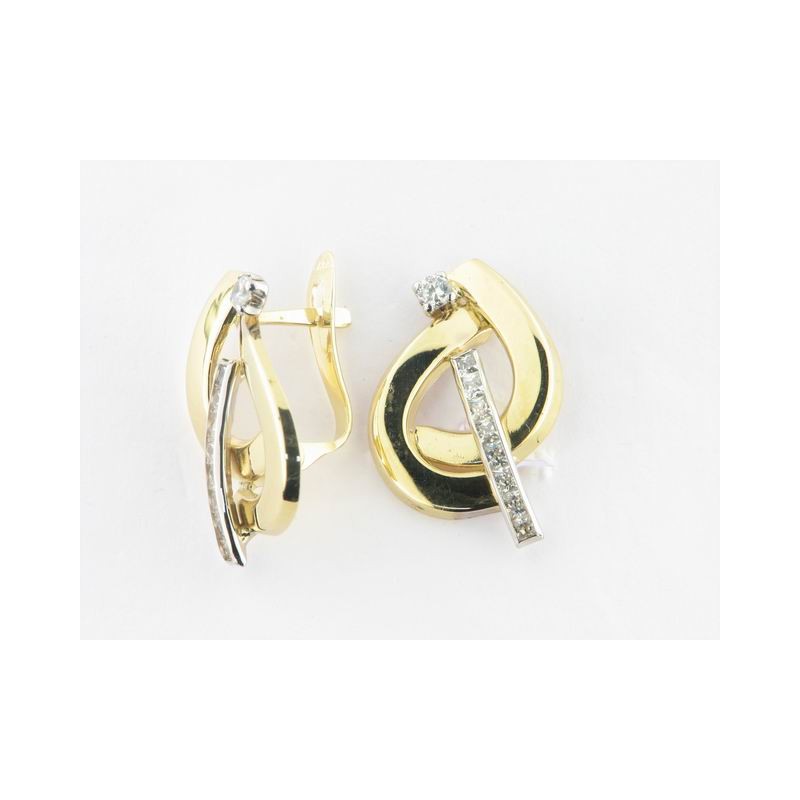 Pendientes Oro Piedras