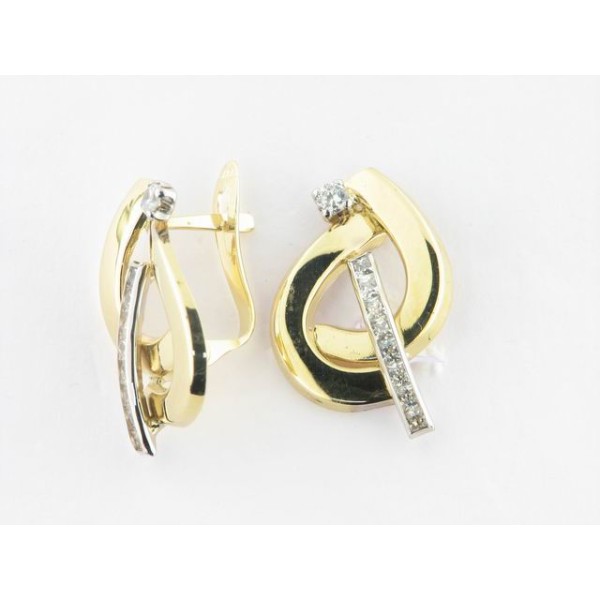 Pendientes Oro Piedras