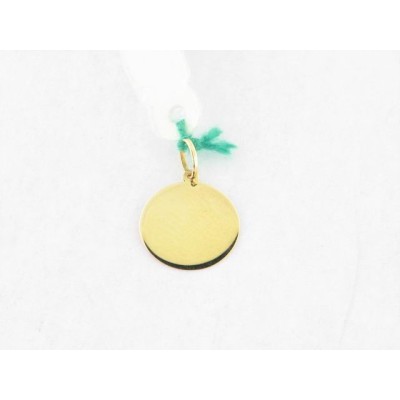 Colgante Oro Liso