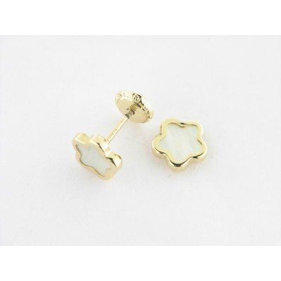 Pendientes Oro Nacar