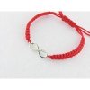 Pulsera plata hilo