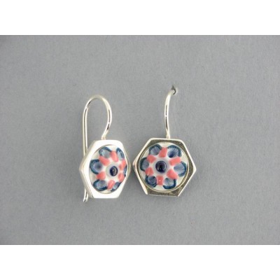 Pendientes toen Nº 1 pequeño plata