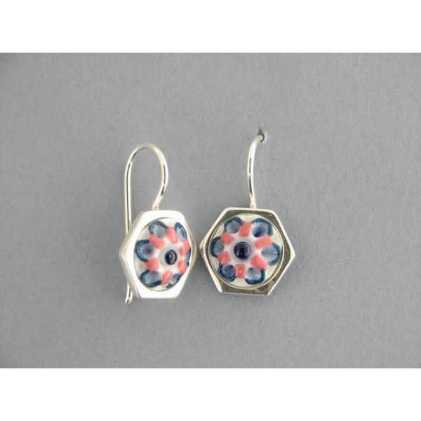 Pendientes toen Nº 1 pequeño plata