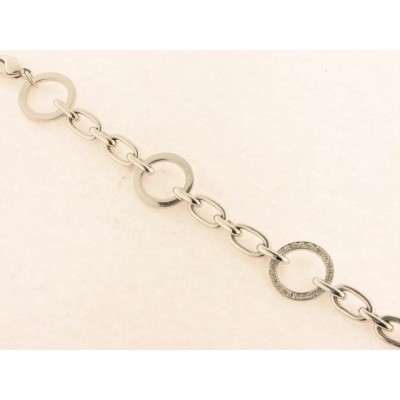 Luxenter pulsera plata zirconitas