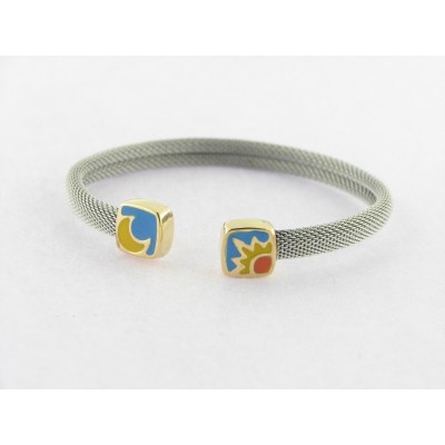 Pulsera Aro Acero Oro