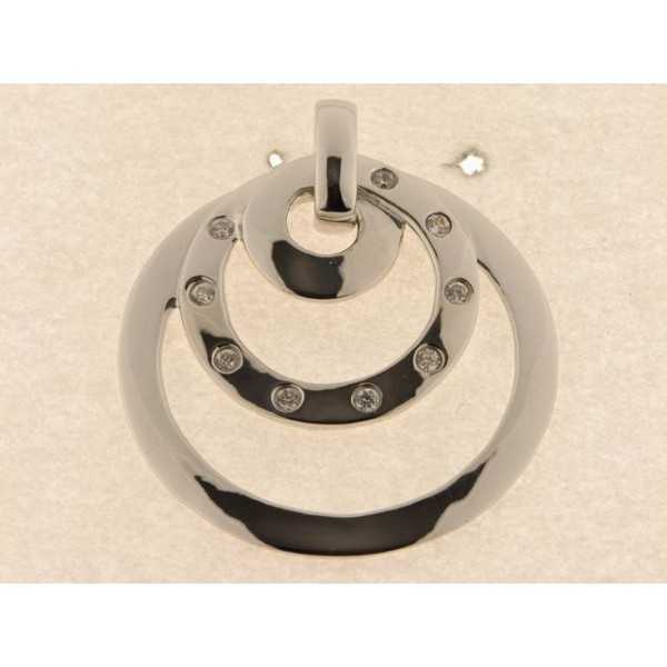 Luxenter colgante plata circonita