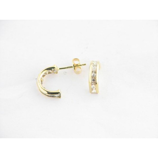 Pendientes Oro Piedras