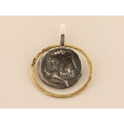 Colgante oro/plata galia