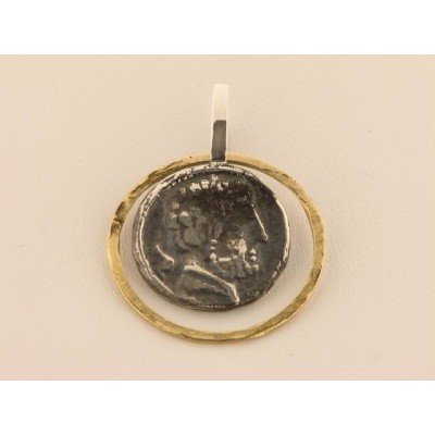 Colgante oro/plata galia