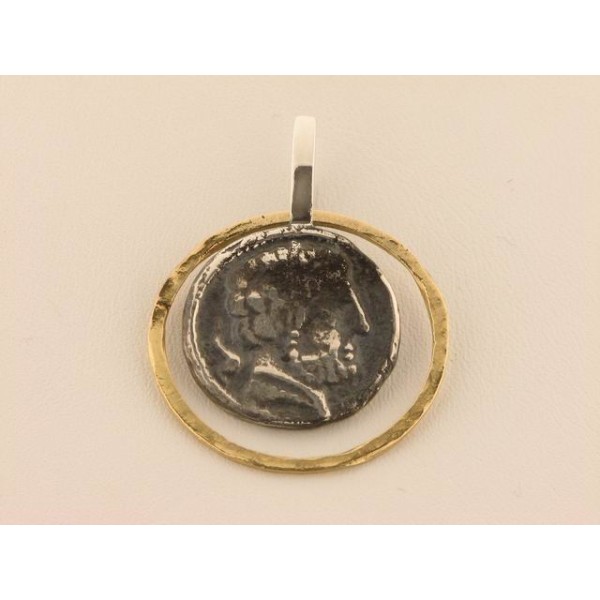 Marina Garcia Colgante Oro/Plata Galia