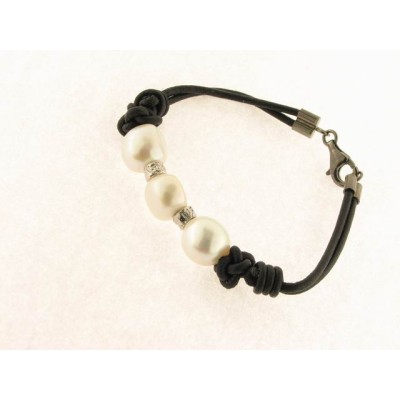 Pulsera plata pbl con cierre