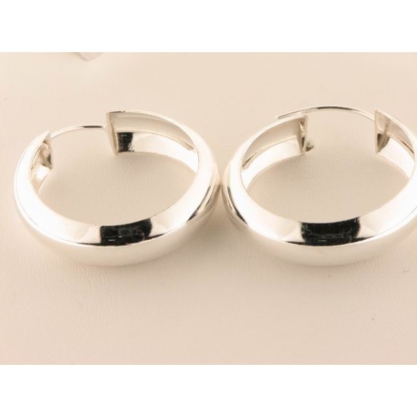 Pendientes plata aro