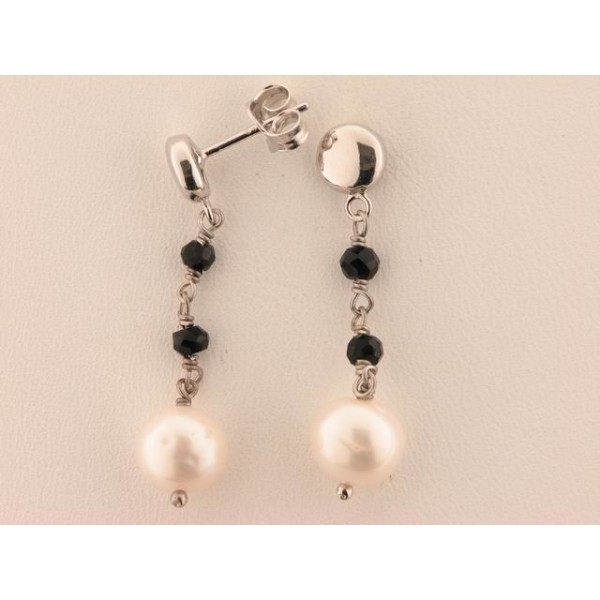 Lotus plata pendientes ag/ne
