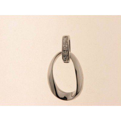Luxenter colgante plata circonita