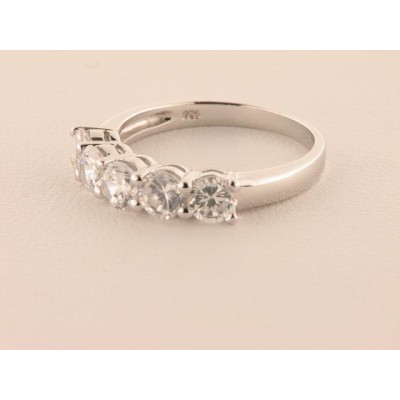 Sortija Plata Zirconitas