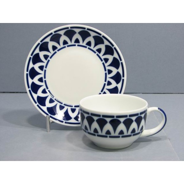 Taza desayuno c/plato italica