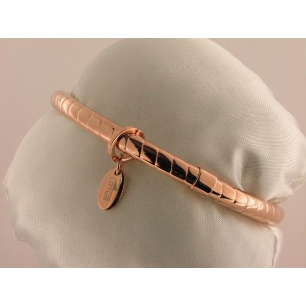 Lotus style pulsera acero