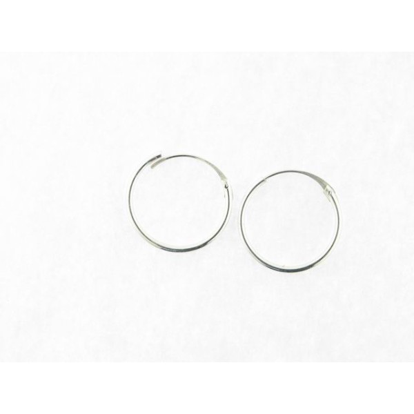 Pendientes Aro Plata